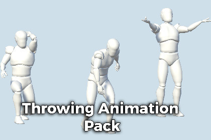 Throwing Animation Pack
