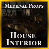Medieval Props: House Interior
