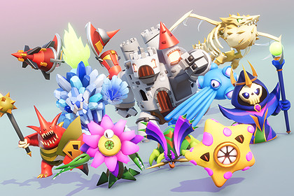 RPG Monster Wave 4 PBR