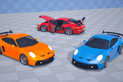 Stylized Drivable Vehicles - Sport Car "Phaser"