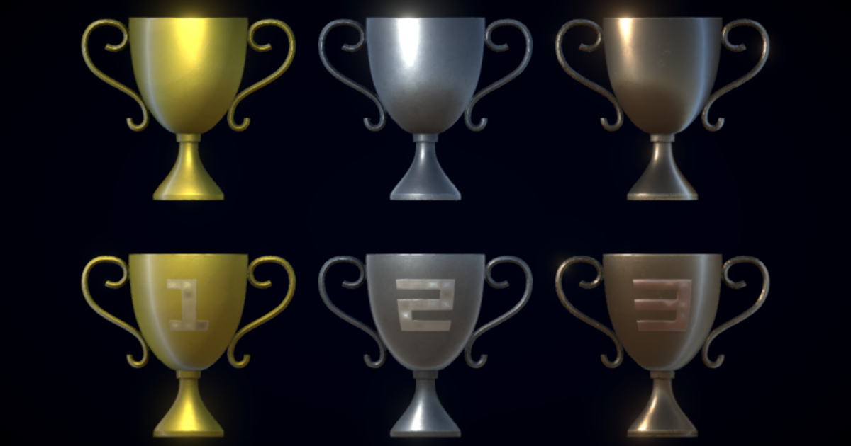 Trophies Pack | 3D Props | Unity Asset Store