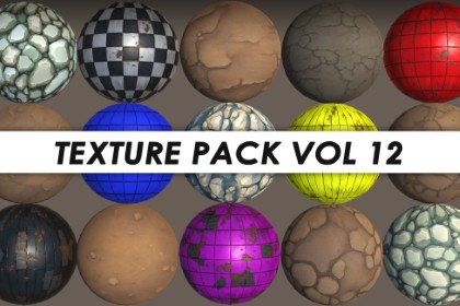 Stylized Textures - Pack Vol 12