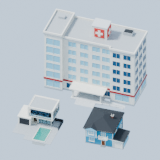 Stylized Neighborhood - 22 Low Poly Buildings