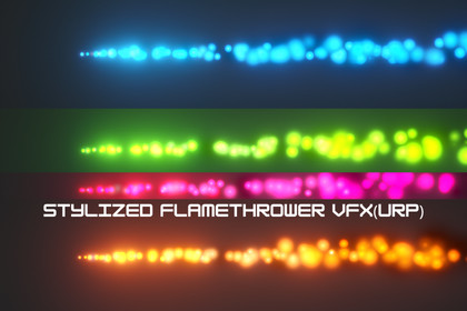 Stylized Flamethrower VFX(URP)