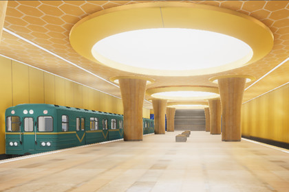 Subway Station Environment 05
