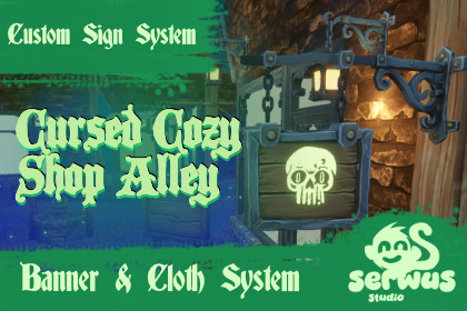 Cursed Cozy Shop Alley