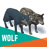 Wolf - Stylized animals