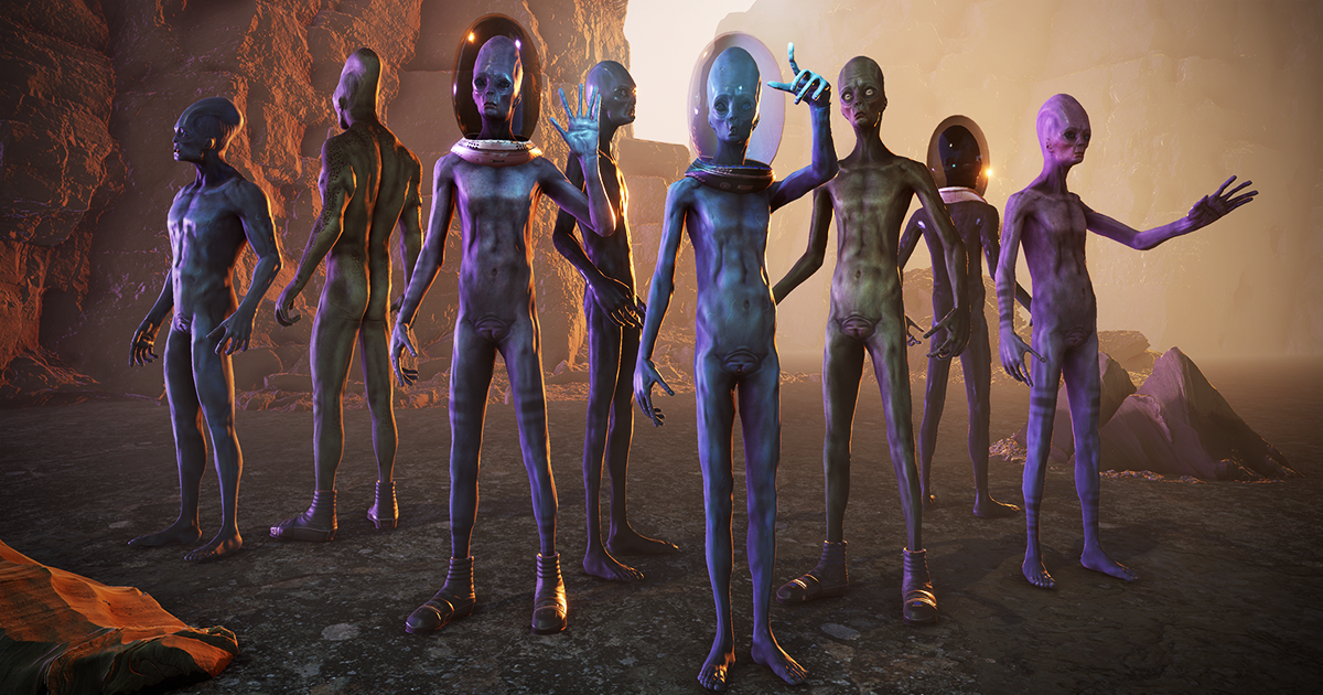 Classic Aliens | Characters | Unity Asset Store