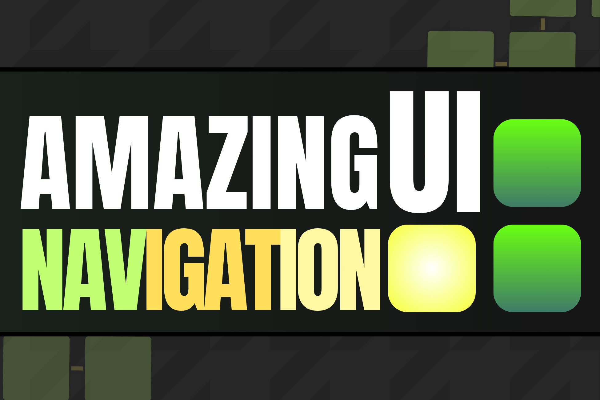 Navigation Gui Amazing UI Navigation: D-Pad Navigation | GUI Tools | Unity Asset Store
