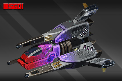 Spaceship Partisan Bomber