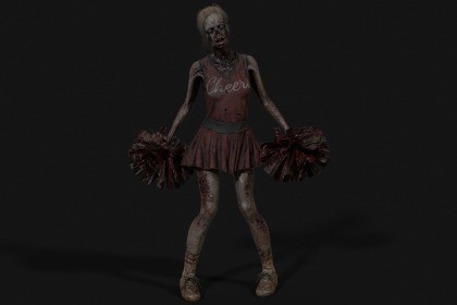Cheerleader — American School Zombie Collection