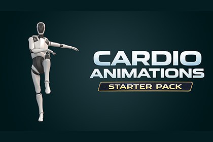 Cardio Animations Starter Pack - 24 Fitness & Warm-Up GYM & Home Training Pack