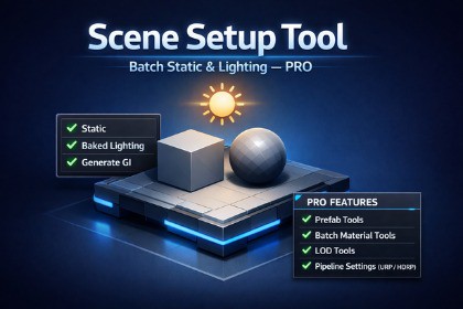 Scene Setup Tool (Batch Static & Rendering) – PRO Edition