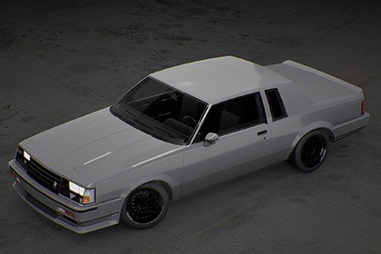 Realistic Mobile Car #22 - Classic Performance Coupe