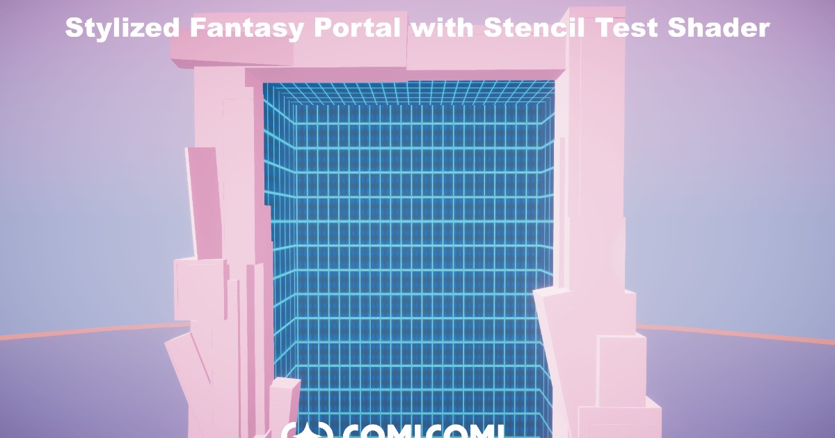 Portal Like Rendering Unity Stylized Fantasy Portal with Stencil Test Shader | 3D Props | Unity ...