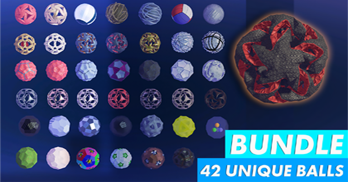 Ball Material Unity 3D Balancer Balls | 3D 小道具 | Unity Asset Store