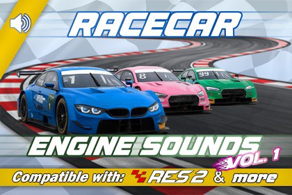 Racecar Engine Sounds - Vol. 1.