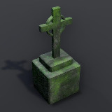 Graveyard Props(Stones, Bat, Tree's)