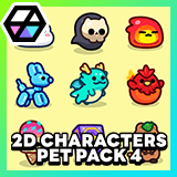 2D Characters - Pet Pack 4