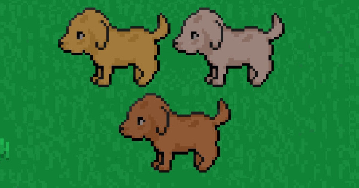Pixel Dog Animation Pixel Art Dogs | 2D Characters | Unity Asset Store