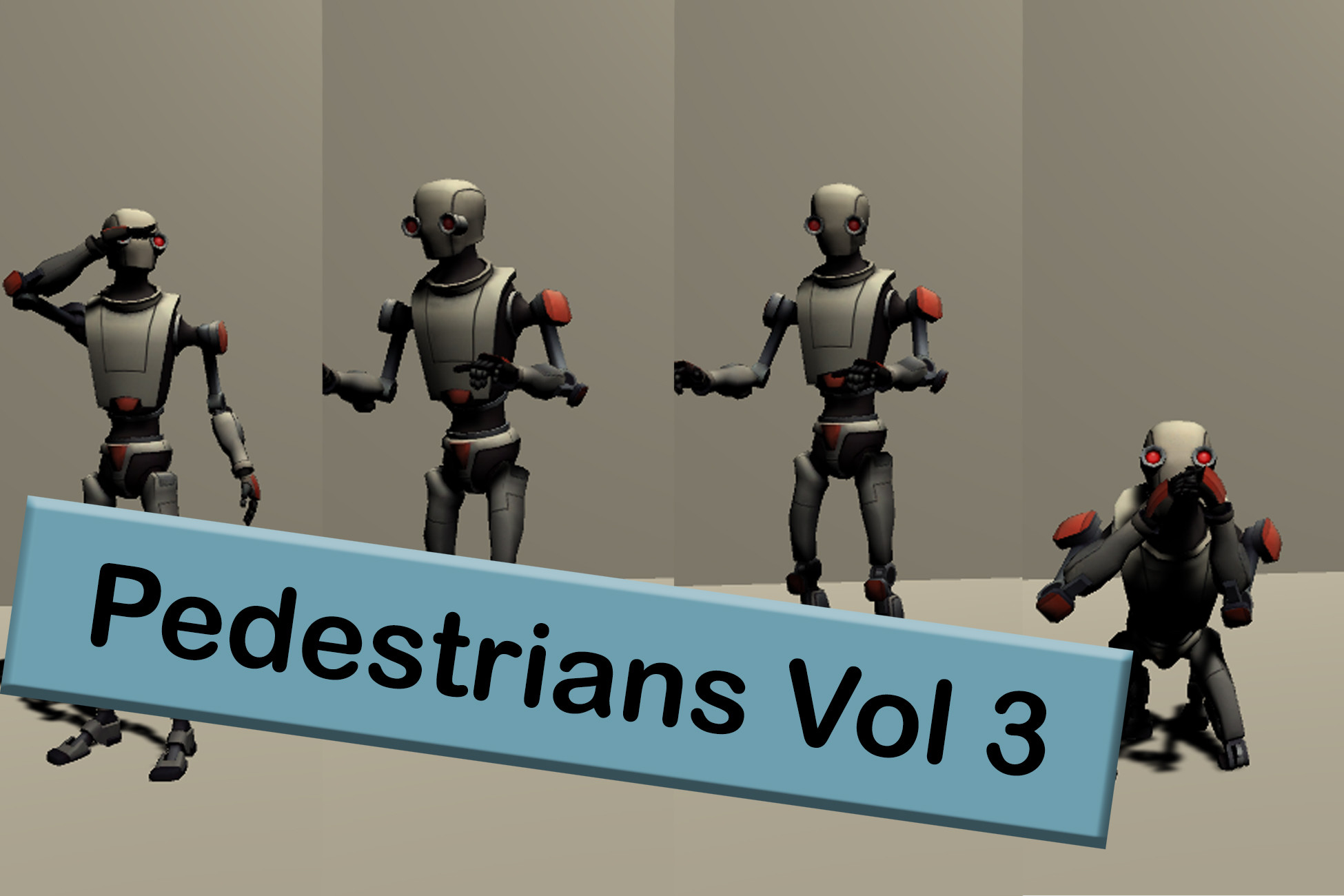 Pedestrians Vol. 3 | 3D Animations | Unity Asset Store