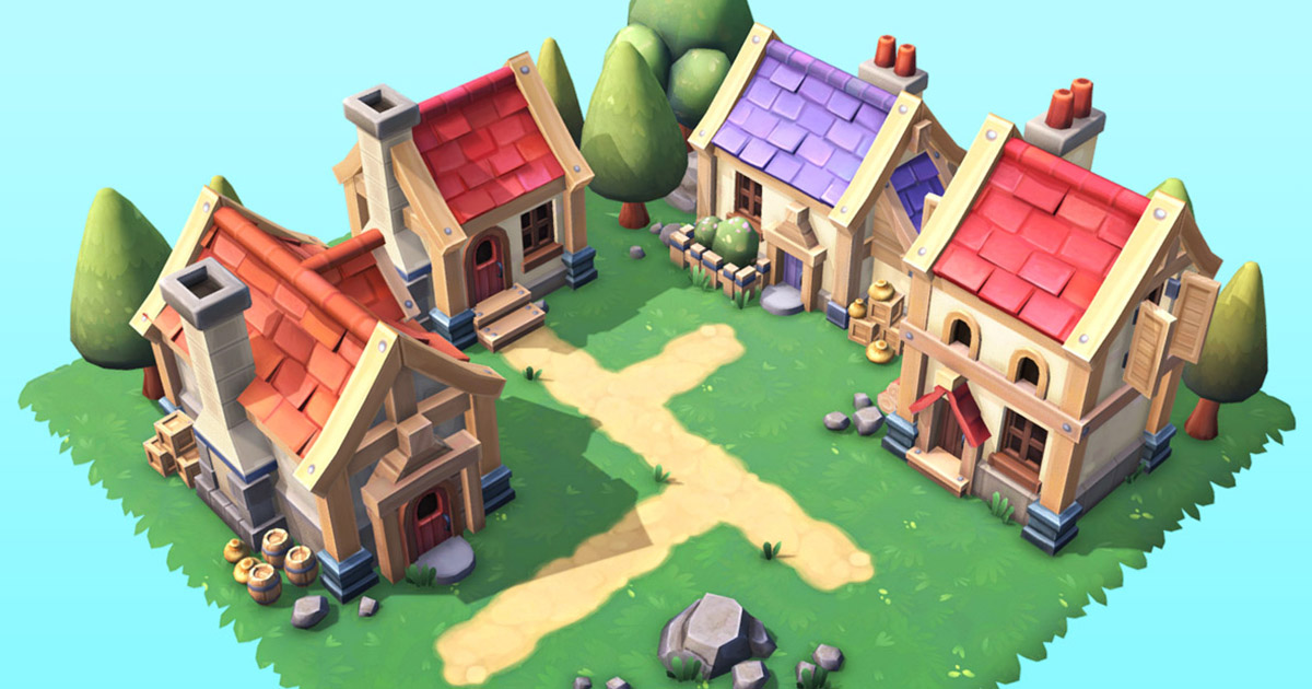 Fantasy Village Package | 3D 梦幻 | Unity Asset Store