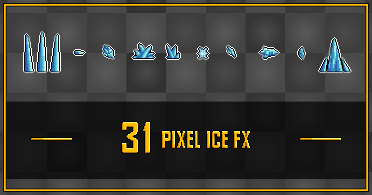 Pixel FX - Ice | VFX | Unity Asset Store