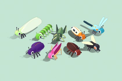 Quirky Series - Insect Animals Vol 2
