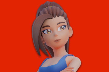 Katya: Animated 3D Character