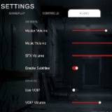 Horror Main Menu UI