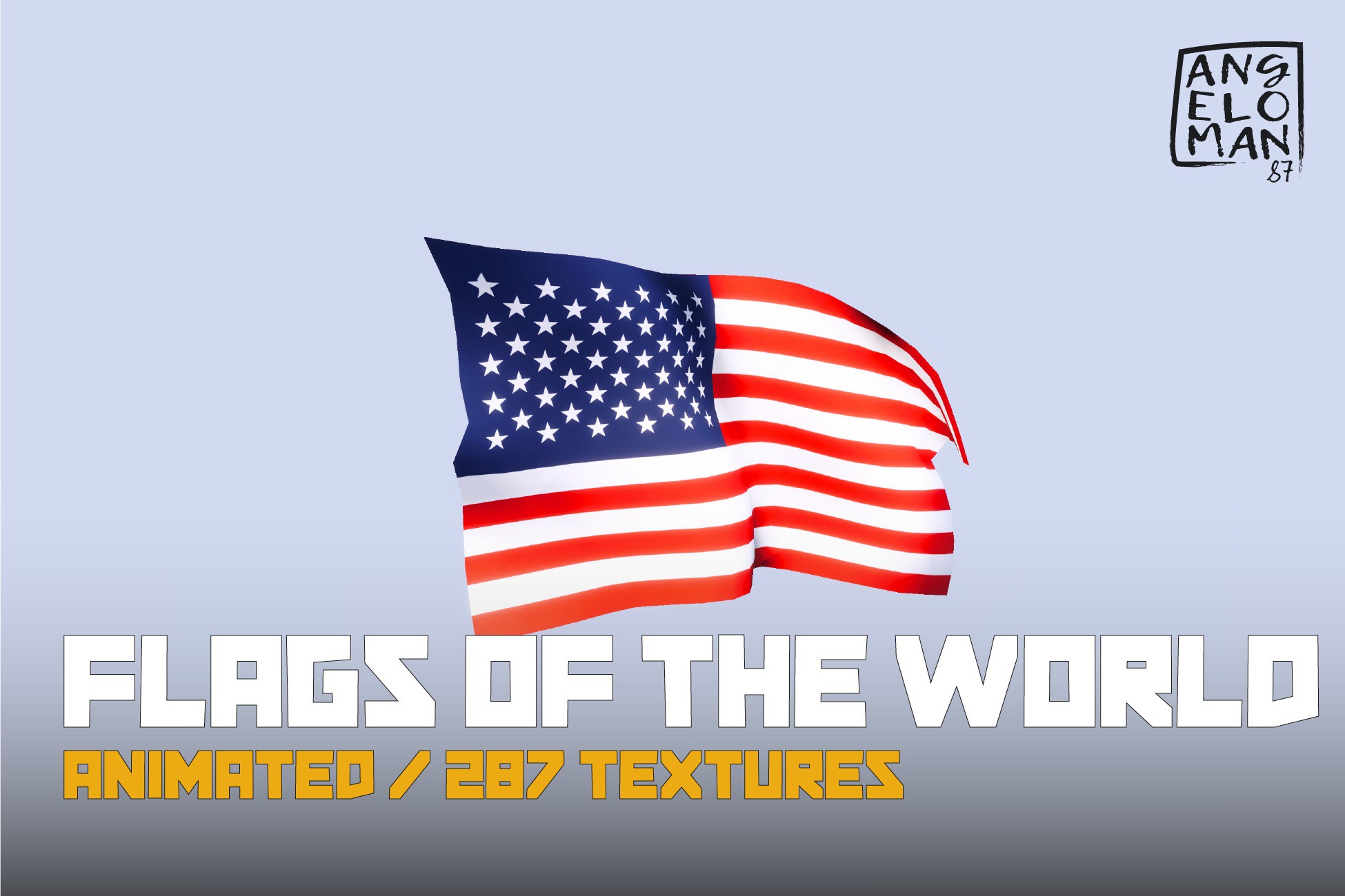 Flags of the World | 3D Props | Unity Asset Store