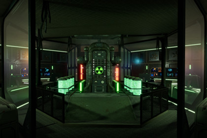 SciFi Control Room 3 (URP)