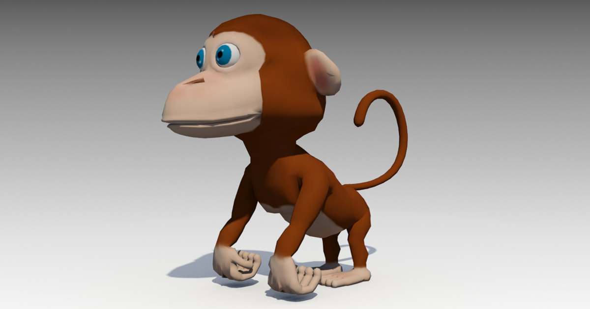 Monkey Animated | 3D Characters | Unity Asset Store