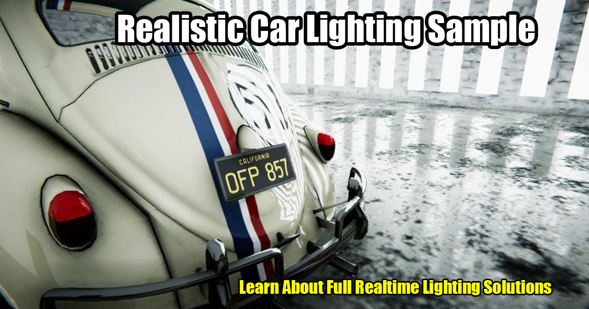 Realistic Car Lighting Sample | VFX Shaders | Unity Asset Store