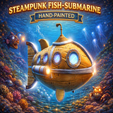 Steampunk Fish Submarine