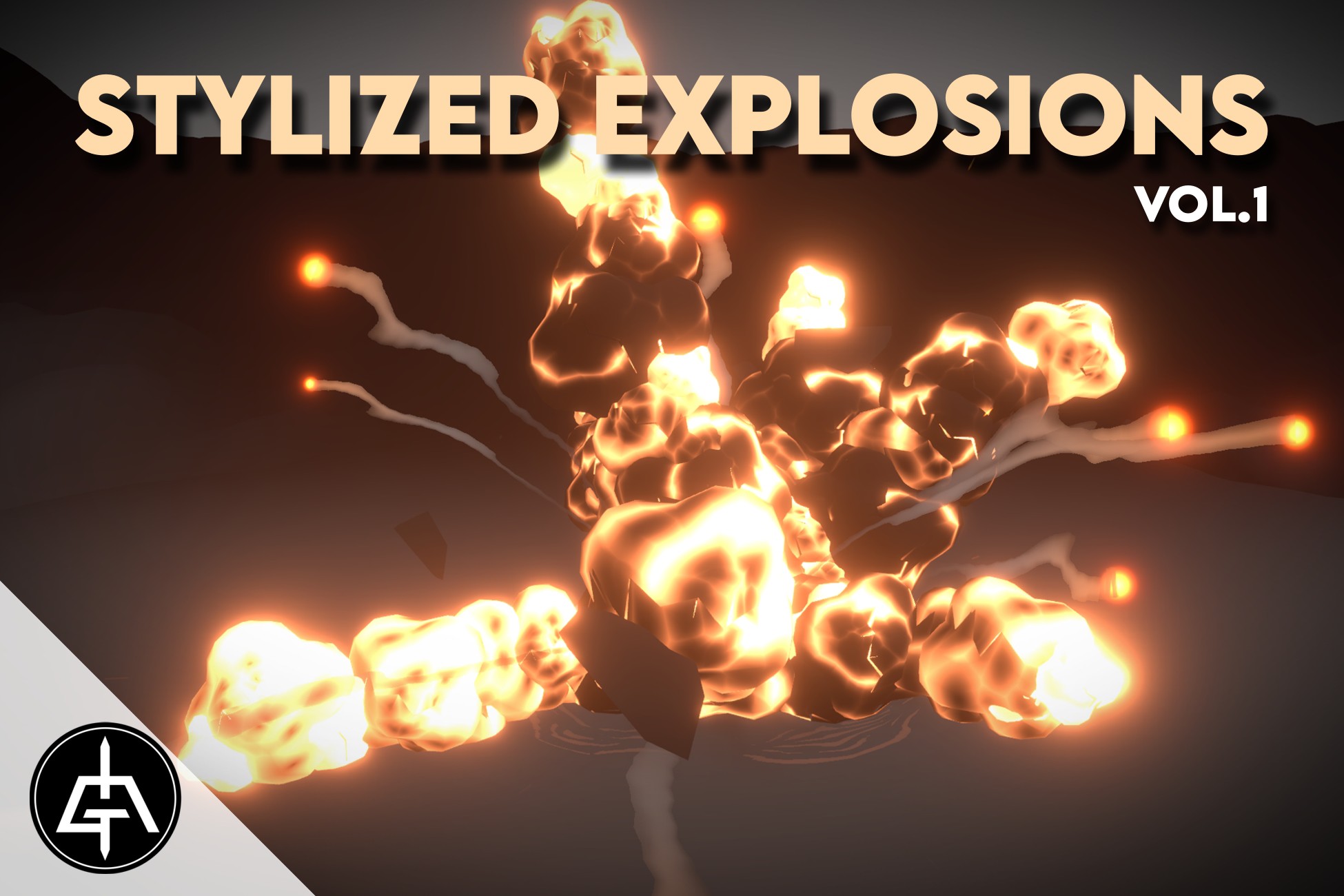 Unique Stylized Explosions - Vol. 1 | VFX | Unity Asset Store