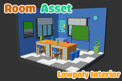 Cute Magic – Stylized Low Poly Interior Pack - Free