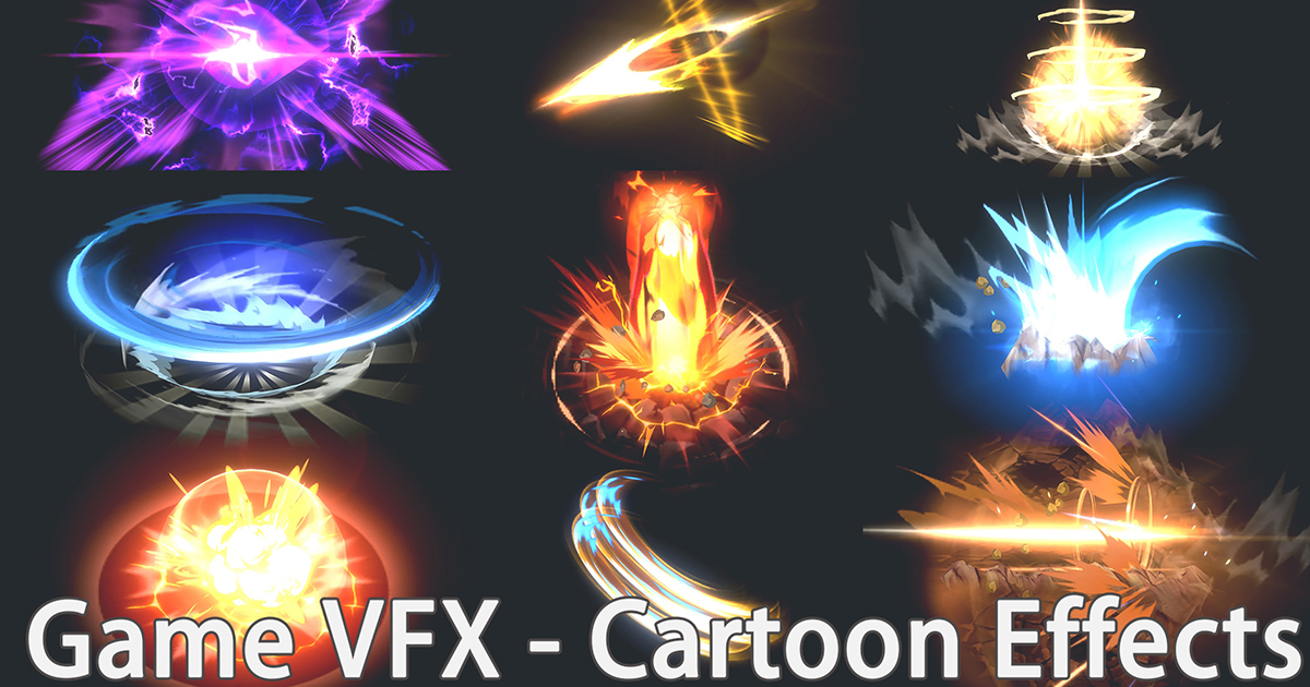 Game VFX - Cartoon Skill Effects | VFX Particles | Unity Asset Store