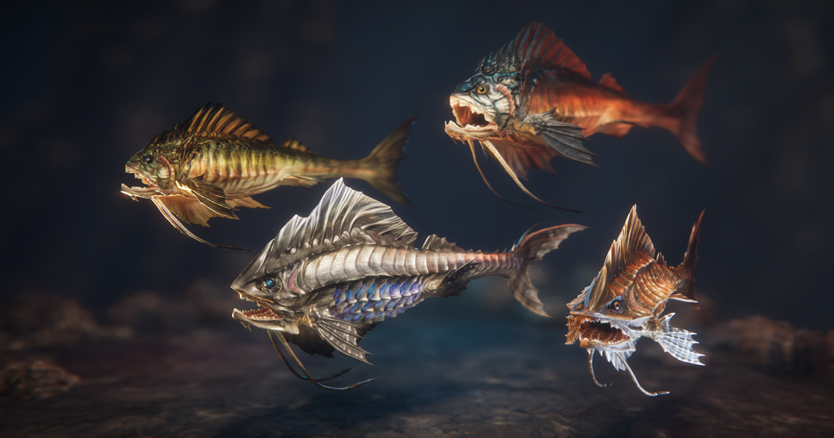 Predatory fishes | Characters | Unity Asset Store