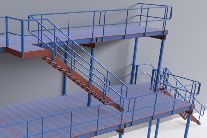 Industrial Platform Modular