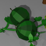 3D Lowpoly Grows Plants