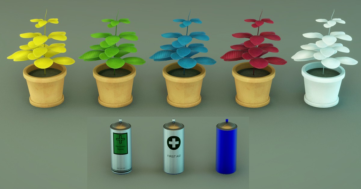 Herbal & Medic Pack | 3D Props | Unity Asset Store
