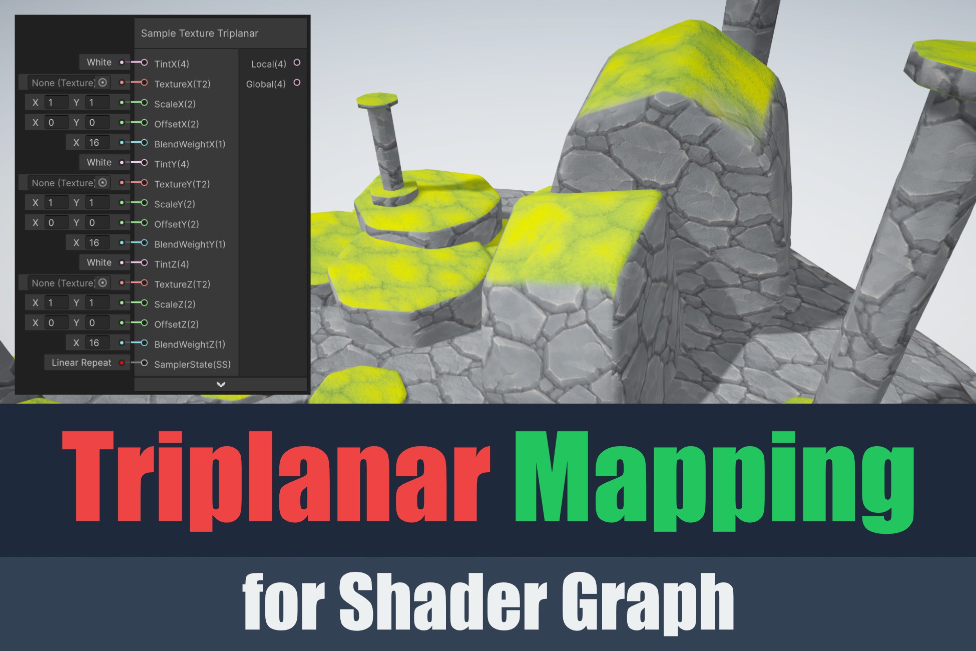 MK Nodes: Triplanar & Directional Mapping for Shader Graph | VFX ...