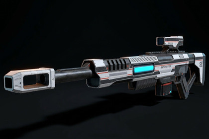 Sci-Fi Sniper Rifle A