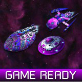 3D sci-fi ships #7g URP & HDRP