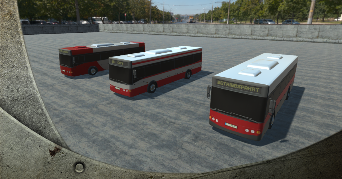 Busses | 3D Land | Unity Asset Store