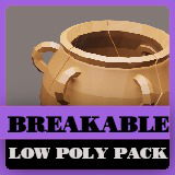 3D Breakable Lowpoly Pack 3.0