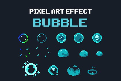 Bubble - Pixel Art Effect