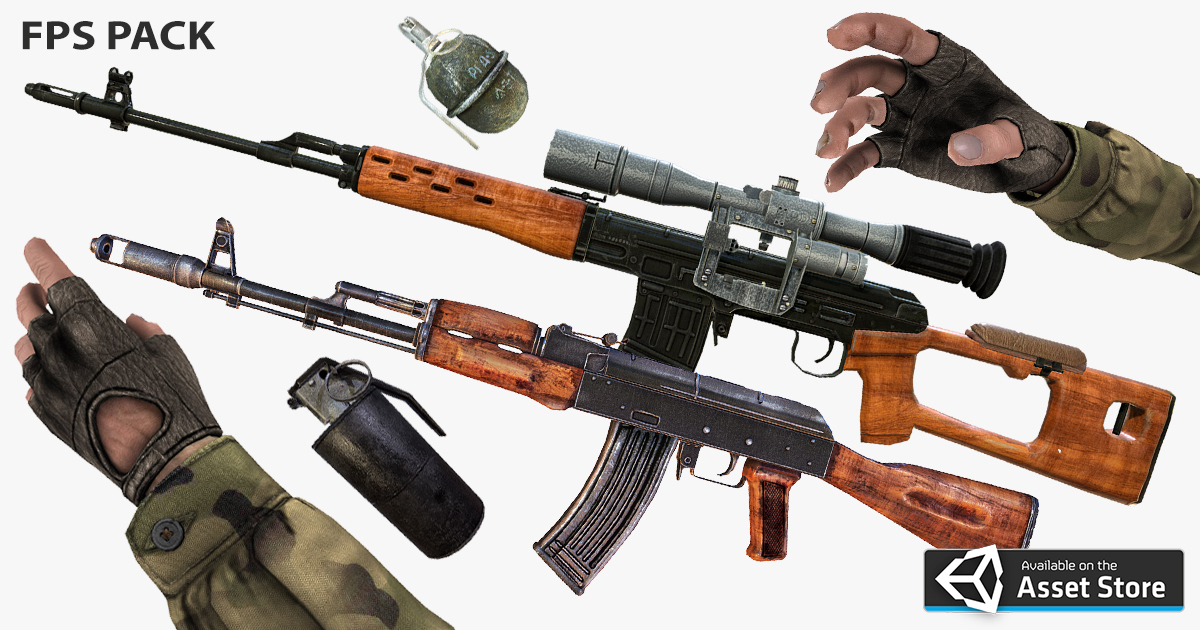 FPS Pack | 3D Guns | Unity Asset Store
