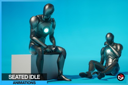 84 NPC Seated Idle Animations
